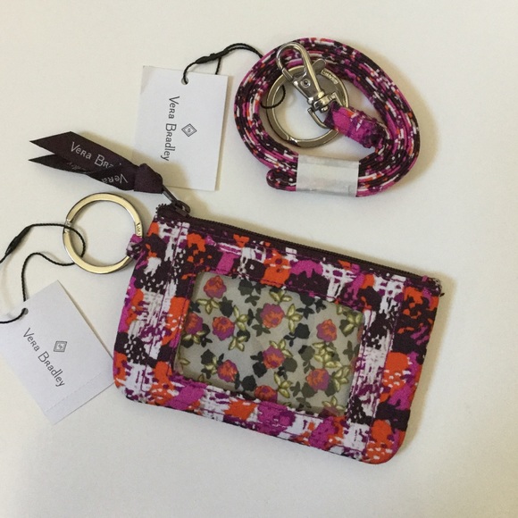 Vera Bradley Handbags - NWT VERA BRADLEY ZIP ID SET